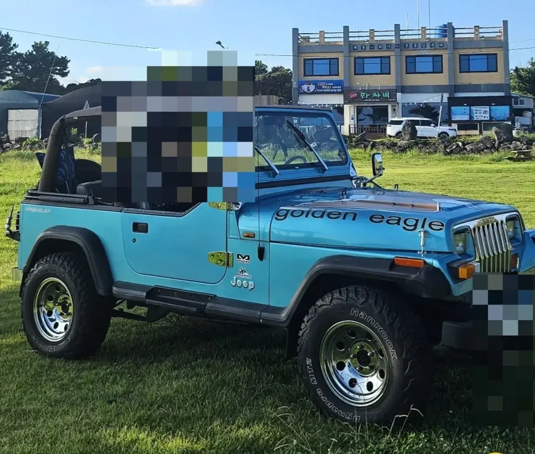 YJ jeep 미키탐슨 클래식 휠 5개